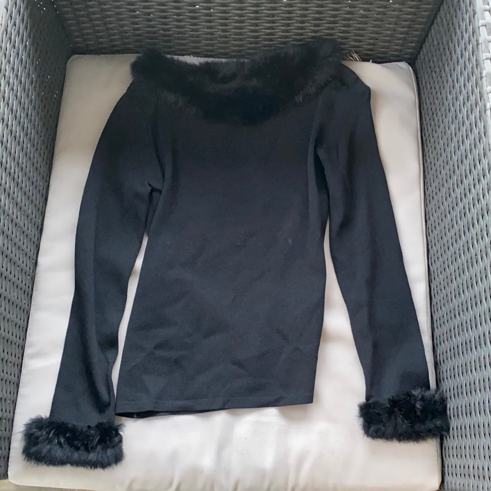 Black sweater